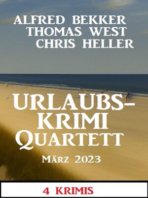 cover image of Urlaubskrimi Quartett März 2023